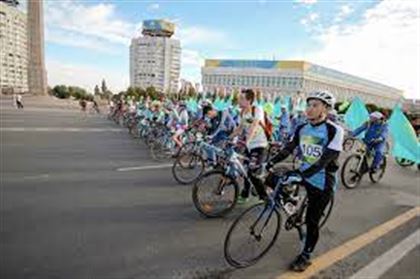 В Алматы пройдет массовый велопробег 