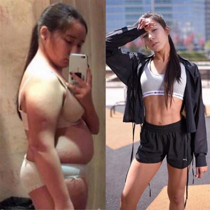 “До” и “после”: фантастическое превращение девочки с ожирением в профессиональную спортсменку по бодибилдингу