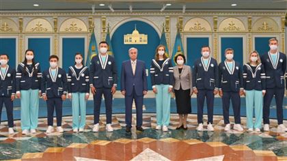 Президент встретился с олимпийской командой Казахстана