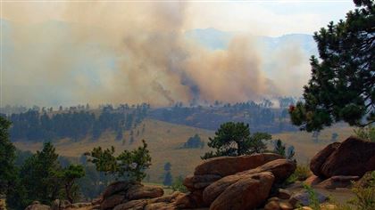 Дым от лесных пожаров в России накрыл две области Казахстана