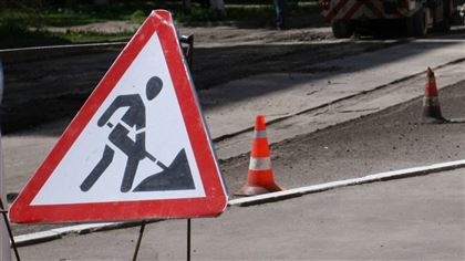 Участок дороги перекроют из-за ремонта на 17 дней в Нур-Султане