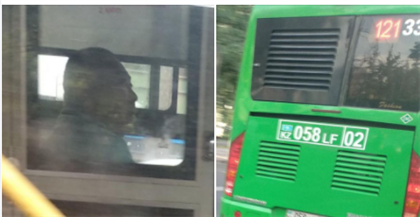 "Агрессивный и нервный": еще одного водителя автобуса в Алматы обсуждает Казнет