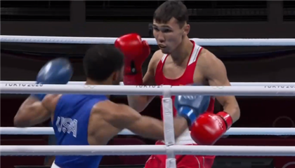 Американский боксёр разгромил казахстанца Серика Темиржанова на Олимпийских Играх