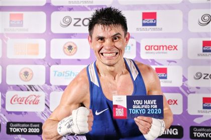 Прямая трансляция боя казахстанского боксёра Закира Сафиуллина на Олимпийских Играх в Токио