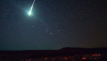 В Турции упал метеорит