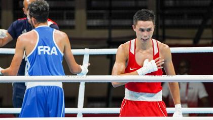 Прямая трансляция боя казахстанского боксёра Сакена Бибосынова в четвертьфинале Олимпийских игр в Токио