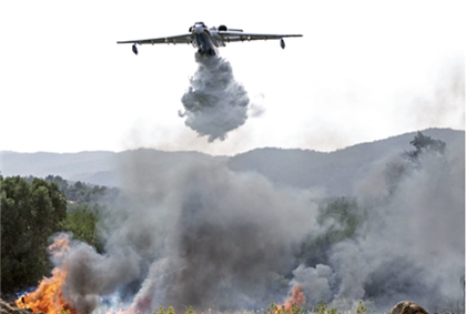Российский пожарный самолет разбился в Турции