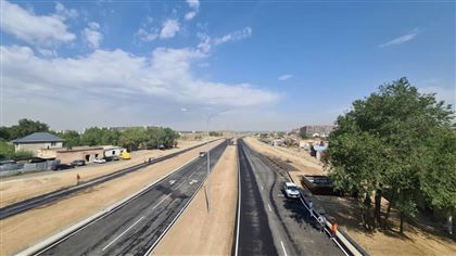 В Алматы открылась новая четырехполосная дорога
