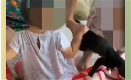 Казахстанцы осудили мать, которая снимала на видео, как её ребёнок измывается над котёнком