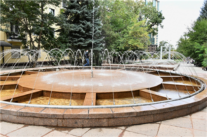 В Алматы восстановили легендарный фонтан
