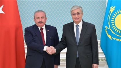 Касым-Жомарт Токаев принял главу Великого национального собрания Турции