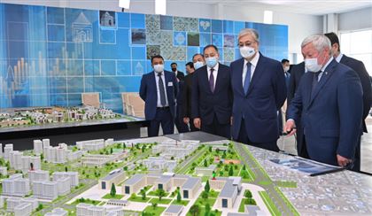 Главе государства представили инвестиционные проекты Жамбылской области