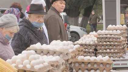 В Северном Казахстане обычная яичница стала деликатесом