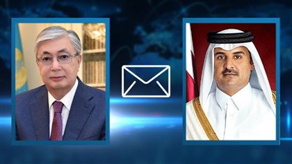 Президент Казахстана поздравил эмира Катара