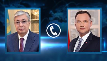 Глава государства провел телефонные переговоры с Президентом Польши Анджей Дудой