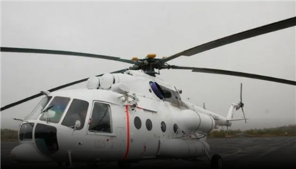 В Акмолинской области вынужденную посадку совершил вертолет Ми-8, следовавший в Нур-Султан