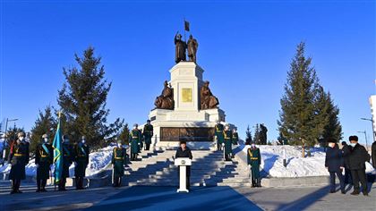 В Усть-Каменогорске открыли монумент независимости