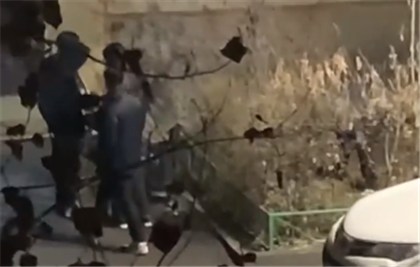 "Школьники толпой ищут закладку" - алматинцы обсуждают видео, которое сняли в одном из дворов