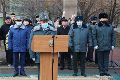 Воспитанники «Жас Ұлан» принесли торжественную клятву бауыржановца
