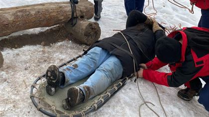 В алматинских горах спасатели пришли на помощь пострадавшей девушке