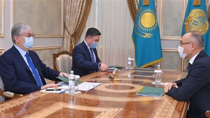 Касым-Жомарт Токаев принял председателя Национального банка Галымжана Пирматова