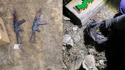 В Жамбылской области нашли 22 единицы украденного оружия