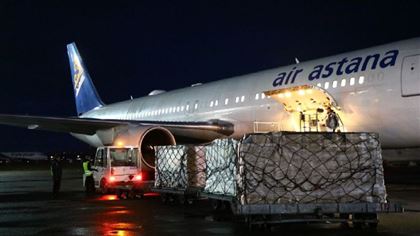 Из Алматы в Украину вылетел самолет с гуманитарной помощью