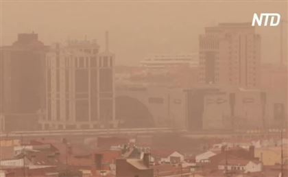 О пыльной буре и ухудшении качества воздуха сообщают жители Европы