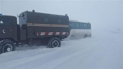 В РК из снежных заносов спасли более 650 человек