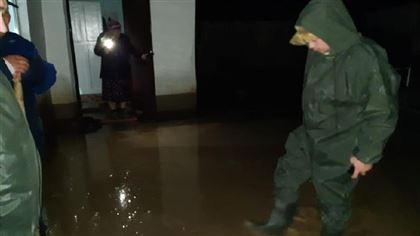 50 человек эвакуировали в Туркестанской области из-за подтоплений
