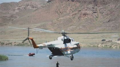 Для поисков пастуха в Атырауской области задействовали вертолёт
