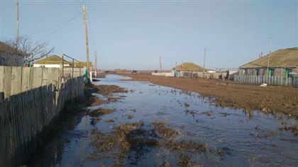 В Алматинской области из-за сильных дождей подтопило два села