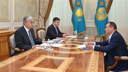 Президент принял министра индустрии и инфраструктурного развития Каирбека Ускенбаева