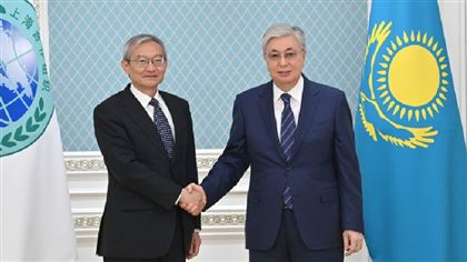 Президент Казахстана принял генсека ШОС Чжан Мина
