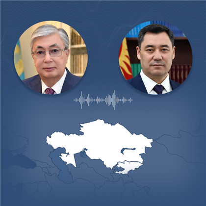 Касым-Жомарт Токаев провел телефонные разговоры с лидерами Кыргызстана и Узбекистана
