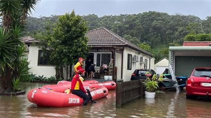 В Сиднее эвакуируют людей из-за масштабного наводнения
