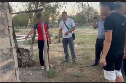 В Туркестане было совершено ограбление игрушечным пистолетом