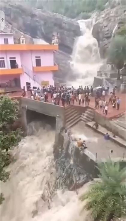 Дожди в Индии привели к сильному потопу в городе Джодхпур