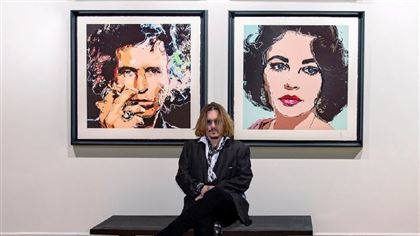 Джонни Депп продал 780 своих картин за несколько часов