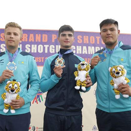 Казахстанские стрелки завоевали 11 медалей на чемпионате Азии по стендовой стрельбе