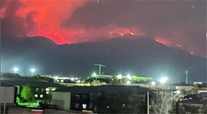 "Пламя охватило горы" - казахстанцы сообщают о пожаре в Жетысуской области