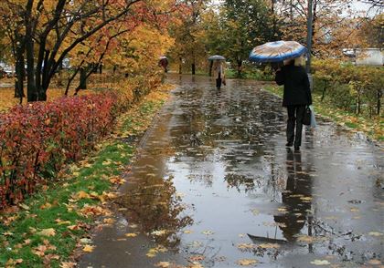 В ближайшие три дня на большей части Казахстана пройдут дожди