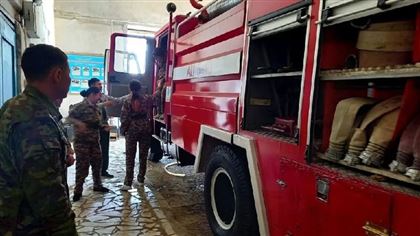Взрыв газа произошел на территории ТОО в Талдыкоргане