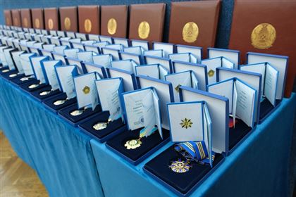 В Алматы прошла торжественная церемония вручения государственных наград