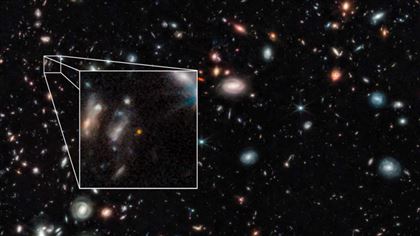 Телескоп James Webb обнаружил две старейшие галактики