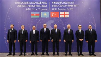Казахстан, Азербайджан, Грузия и Турция обсудили вопросы развития транспортных маршрутов через Каспийское море