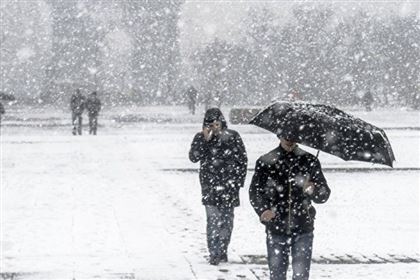 Второго декабря в Казахстане ожидается сильный снег