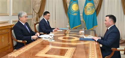 Токаев принял вновь избранного председателя Верховного суда Асламбека Мергалиева