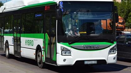 Два автобусных маршрута в Алматы изменили движение 