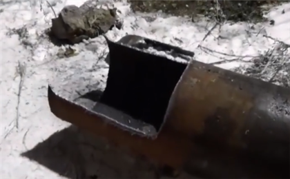 Очередную трубу прорвало на теплотрассе в Петропавловске